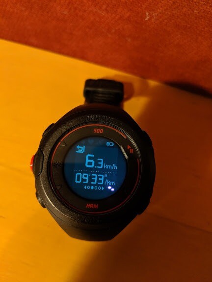 kalenji onmove 500 gps running watch